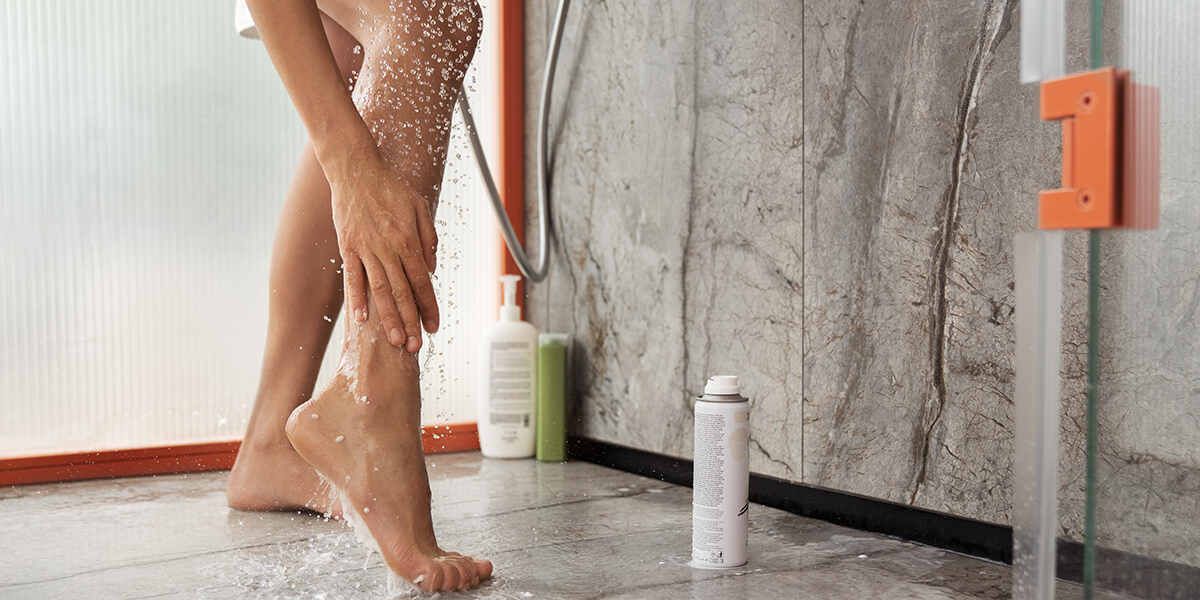 does your shower water go into the septic tank